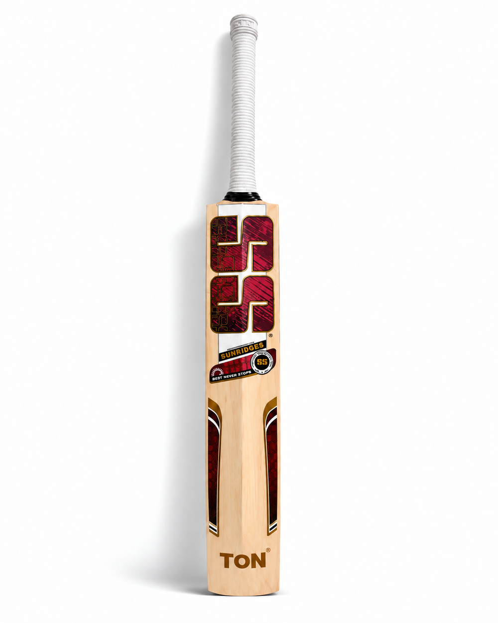 Vaibhav Sooryavanshi Attack English Willow Cricket Bat | Grade 4 English Willow | Air-Dried | Concave Edges | Wide Play Area | Superior Grip | Cover Included