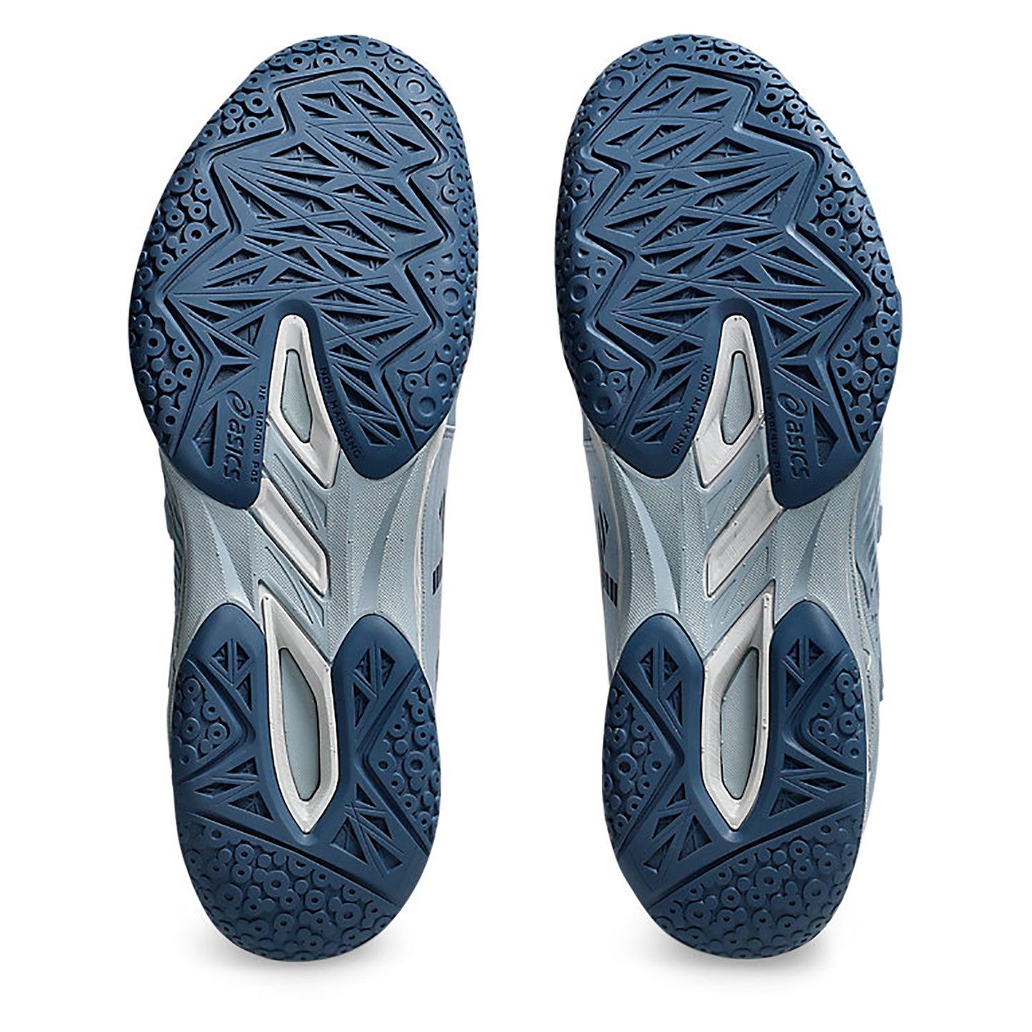 Asics Court Control FF 3 Men's Badminton Shoe, Dolphin Grey/Vintage Indigo - Best Price online Prokicksports.com