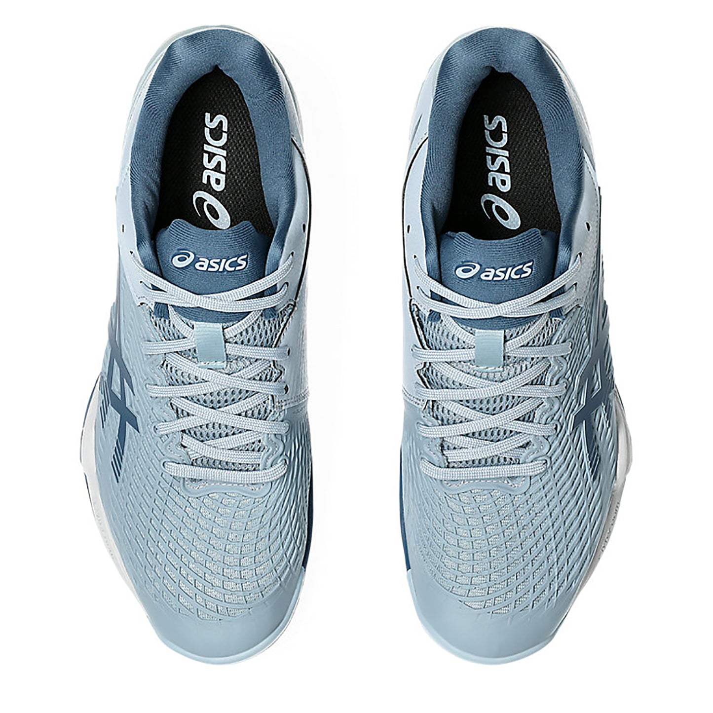 Asics Court Control FF 3 Men's Badminton Shoe, Dolphin Grey/Vintage Indigo - Best Price online Prokicksports.com