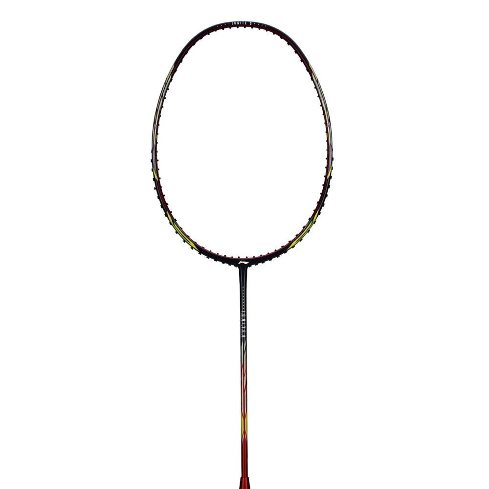 Li-Ning Ignite 8 Unstrung Badminton Racquet 5U6 | Head-Heavy Carbon Fibre Frame with AeroTec Beam & TB Nano Technology for Attacking Play - Best Price online Prokicksports.com
