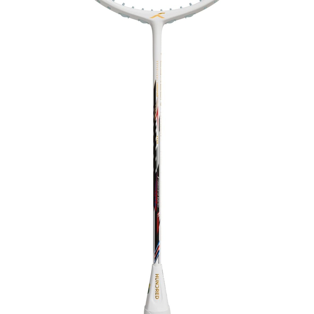 Hundred Flareon Typhoon Unstrung Badminton Racquet | Superlight Carbon Fibre Frame with CNTRL Foam Technology | Speed & Control Series - Best Price online Prokicksports.com