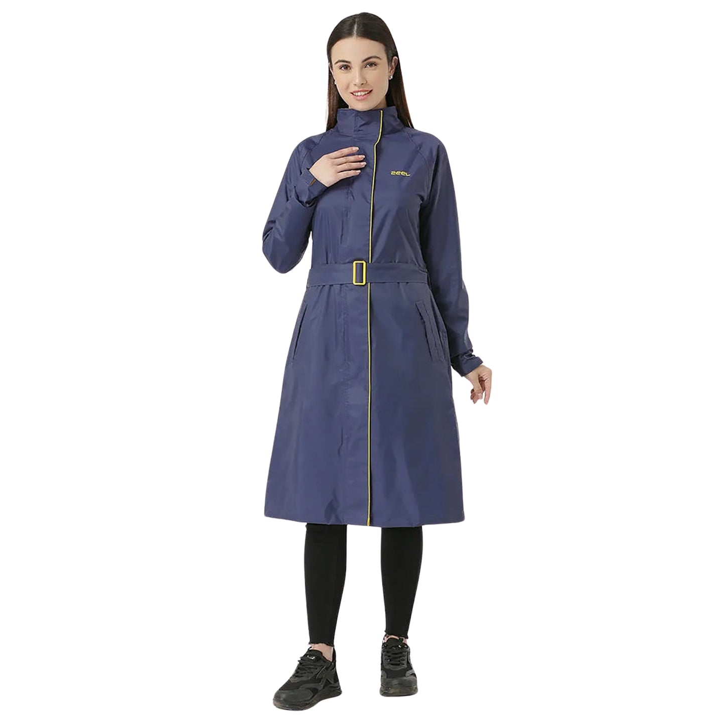 Zeel Diva Women's Trench Coat – Stylish Long Overcoat for Women, Ideal for Winter Wear, Formal Outfits, Travel, Office, and Casual Layering