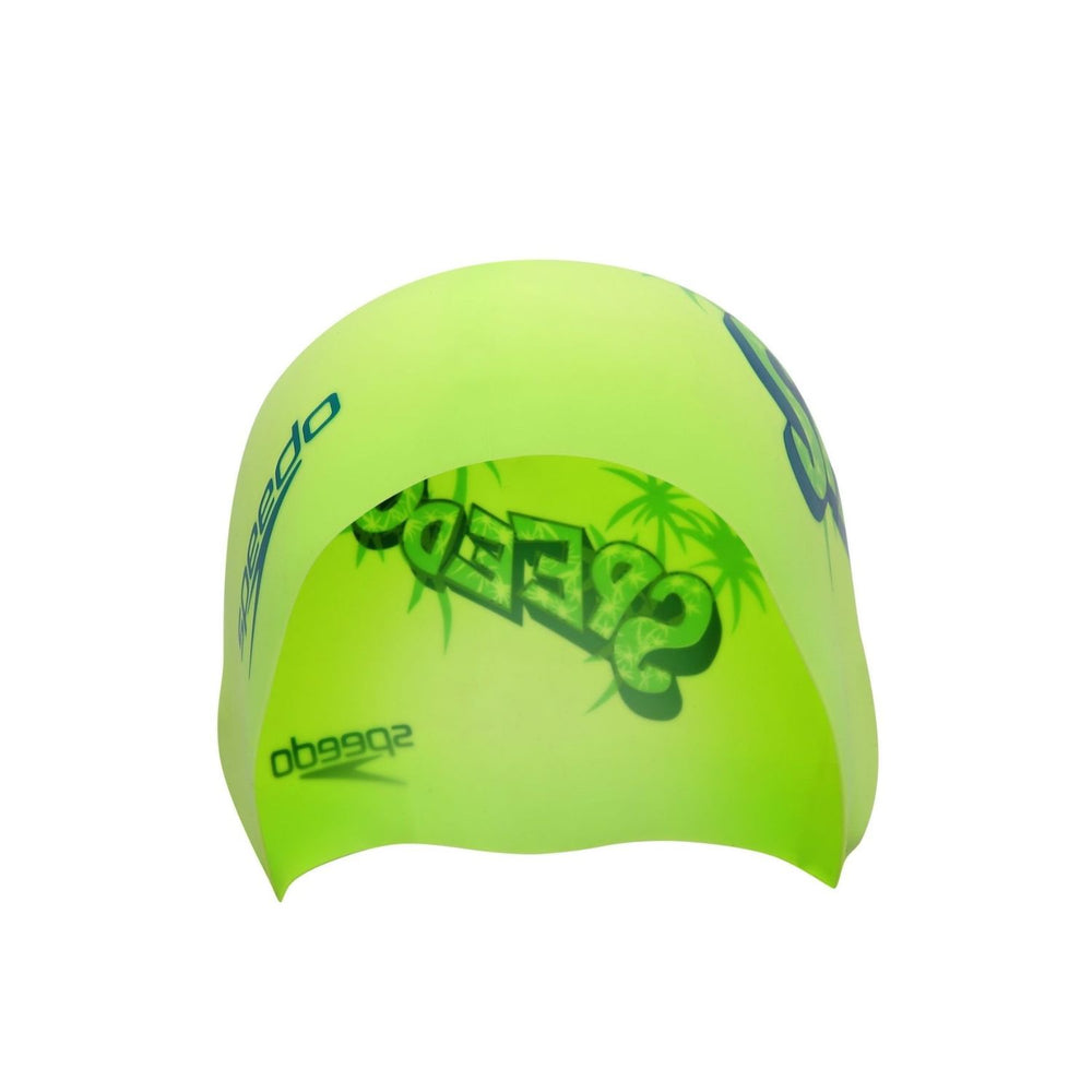 Speedo Slogan Print Cap – Junior Swimming Cap - Best Price online Prokicksports.com