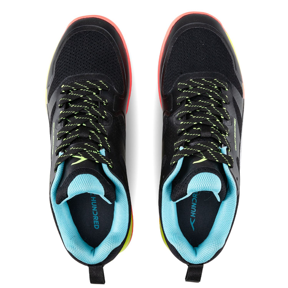 Hundred Court Sonic PBX, Non-Marking Pickleball Shoes, Badminton Court Shoes, Lightweight Tennis Shoes, Gum Rubber Squash Shoes, Indoor Sports Footwear - Best Price online Prokicksports.com