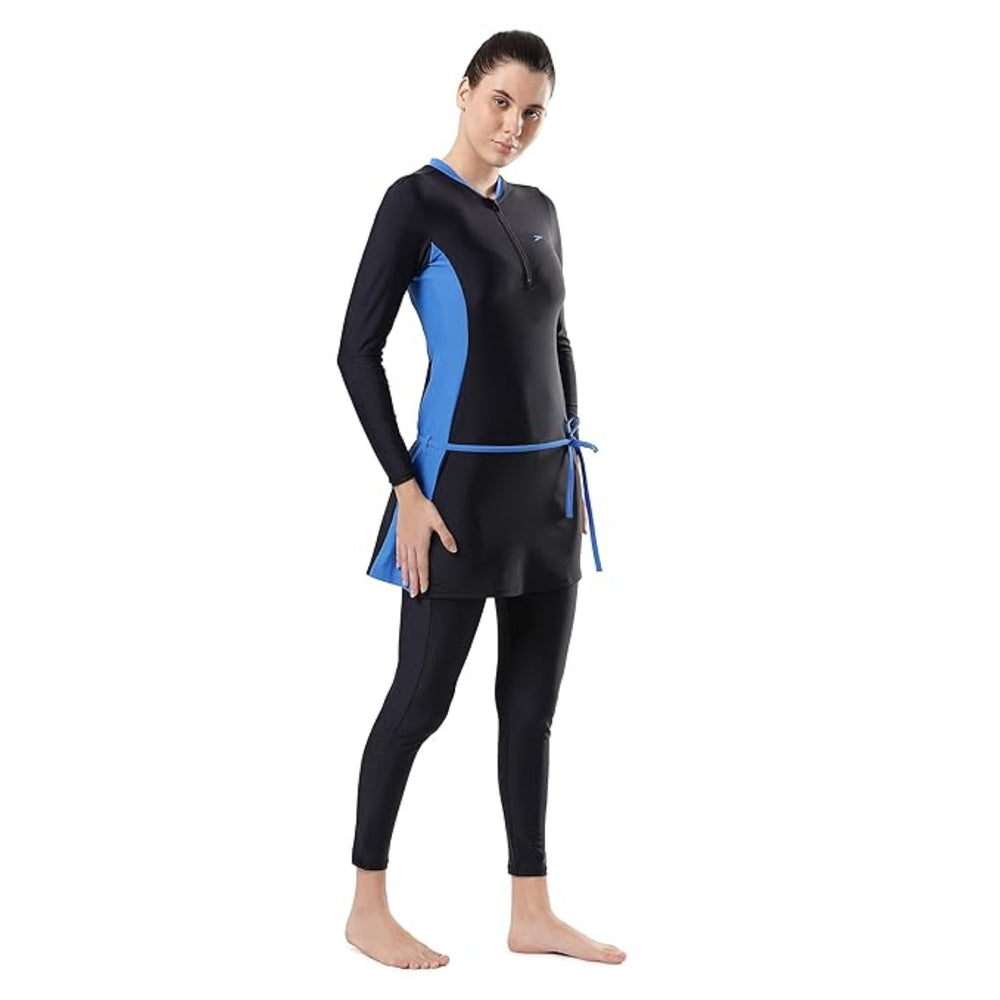 Speedo AF 2 Piece Full Body Suit Women’s | Full Coverage Swim Set with Chlorine-Resistant Fabric & Comfortable Fit - Best Price online Prokicksports.com