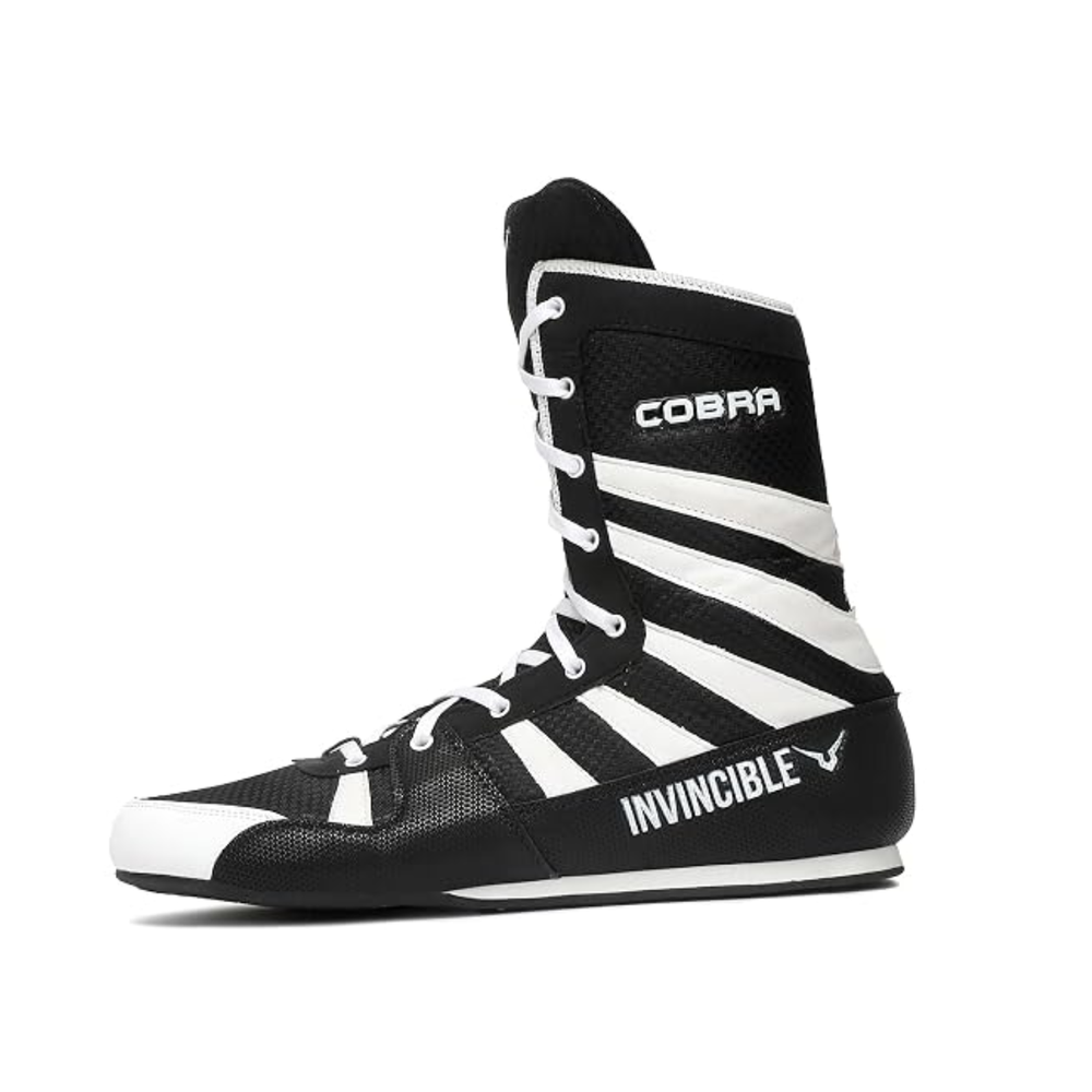 Invincible Cobra Boxing Shoes | Lightweight High-Top Design | Superior Grip & Ankle Support | Professional Boxing Footwear - Best Price online Prokicksports.com