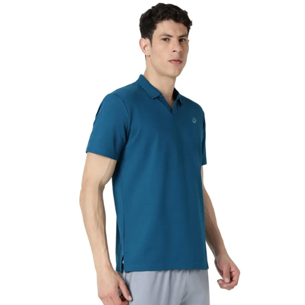 ASICS Rib Placket Polo Top for Men | Sports Polo T-Shirt - Best Price online Prokicksports.com