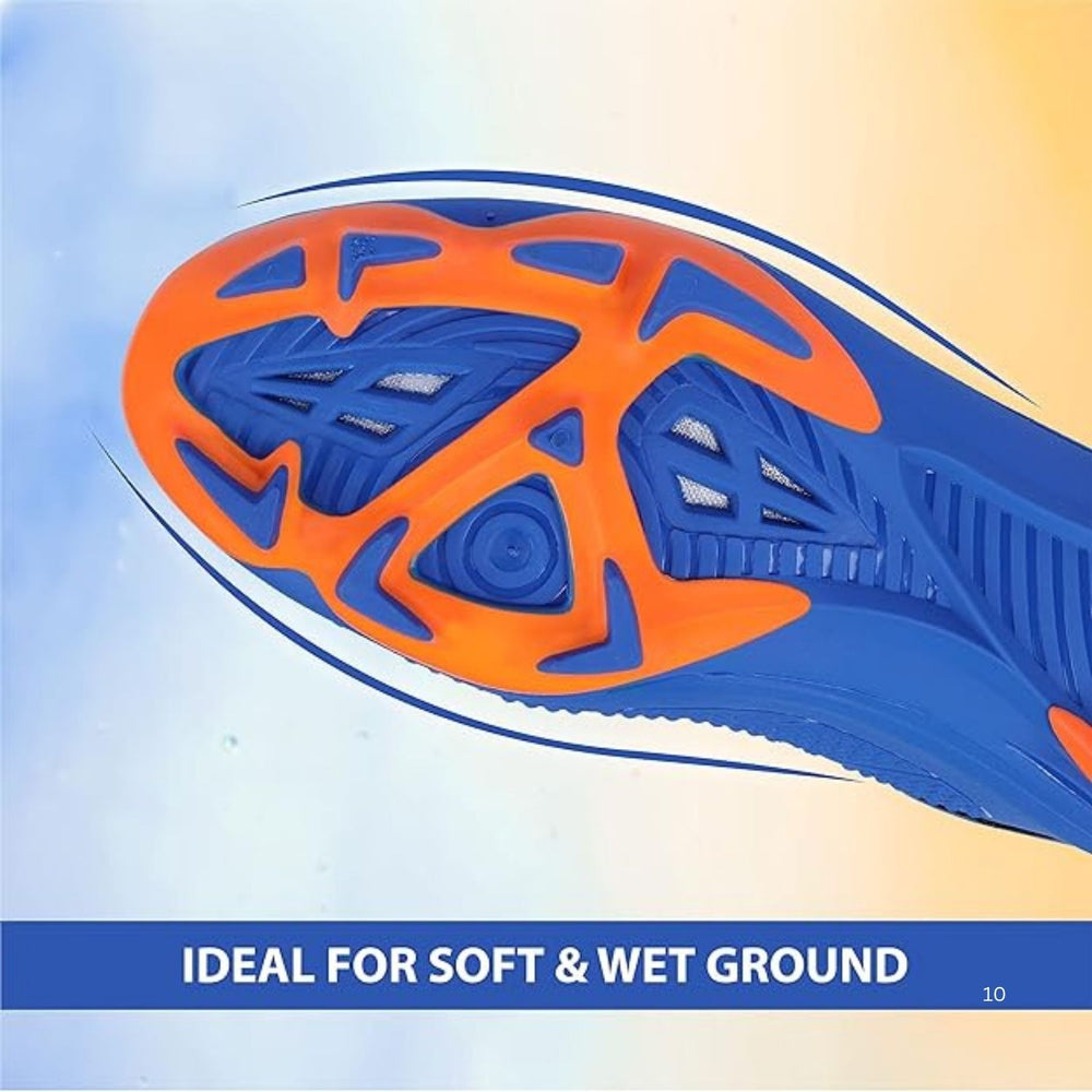 Nivia Dominator 2.0 Football Studs – Direct Injection Molding, Full TPU Construction, Cushioned EVA Insole | Lightweight, Durable, High-Traction for Firm & Wet Grounds - Best Price online Prokicksports.com