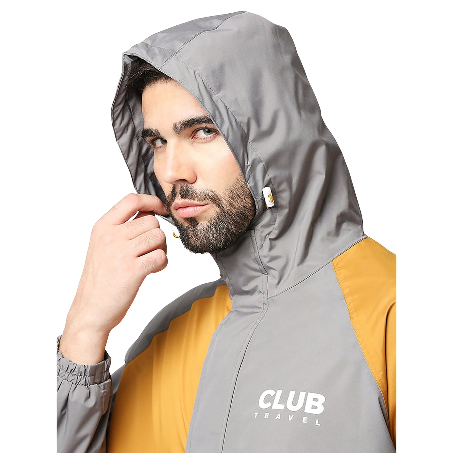 Zeel Outdoor Essential Men’s Waterproof Rain Jacket MJ106 – Lightweight, Hooded Windcheater for Monsoon, Travel, Trekking, Hiking, Camping - Best Price online Prokicksports.com