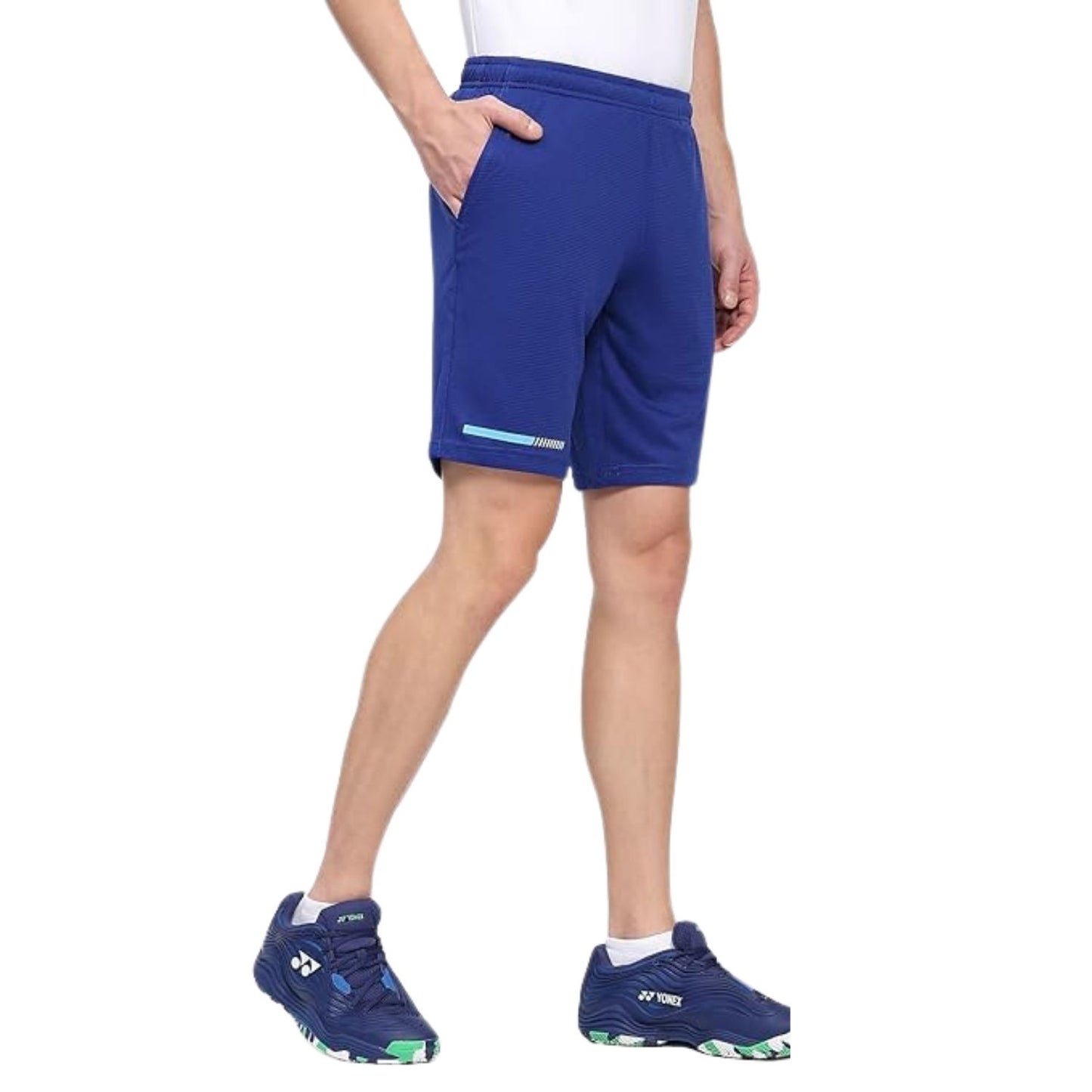 Yonex 2748 Easy4 Men’s Sports Shorts | TruDry Quick Dry Breathable Fleecy Polyester Athletic Shorts for Badminton, Tennis, Squash, Pickleball | Yonex Easy4 Series Lightweight - Best Price online Prokicksports.com