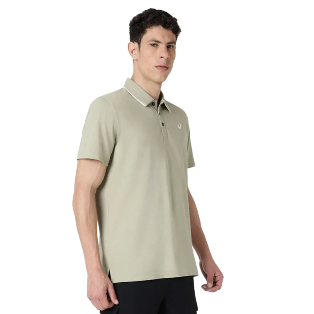 ASICS Fabric Collar Polo Top for Men | Sports Polo T-Shirt - Best Price online Prokicksports.com