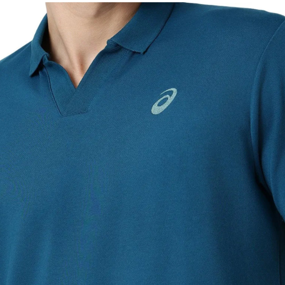ASICS Rib Placket Polo Top for Men | Sports Polo T-Shirt - Best Price online Prokicksports.com