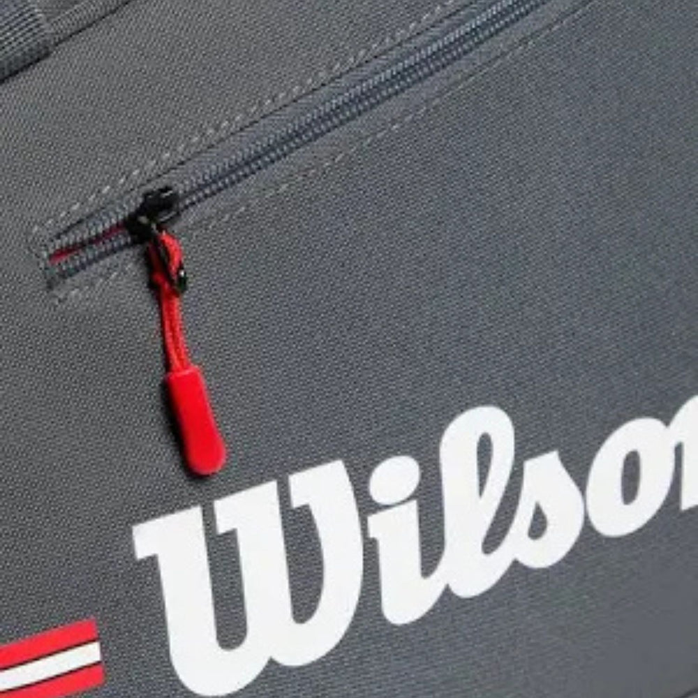Wilson Padel Team Padel Bag – WR8908701001 - Black | Lightweight & Durable Sports Bag for Padel or Tennis Players | Spacious, Stylish & Functional Design - Best Price online Prokicksports.com