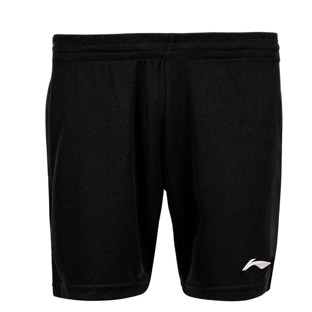 Li-Ning AKST725 Men’s Badminton Shorts – Turbo Dri Air Dry Tech, Lightweight Polyester, Quick Dry, Breathable, Black/Silver - Best Price online Prokicksports.com