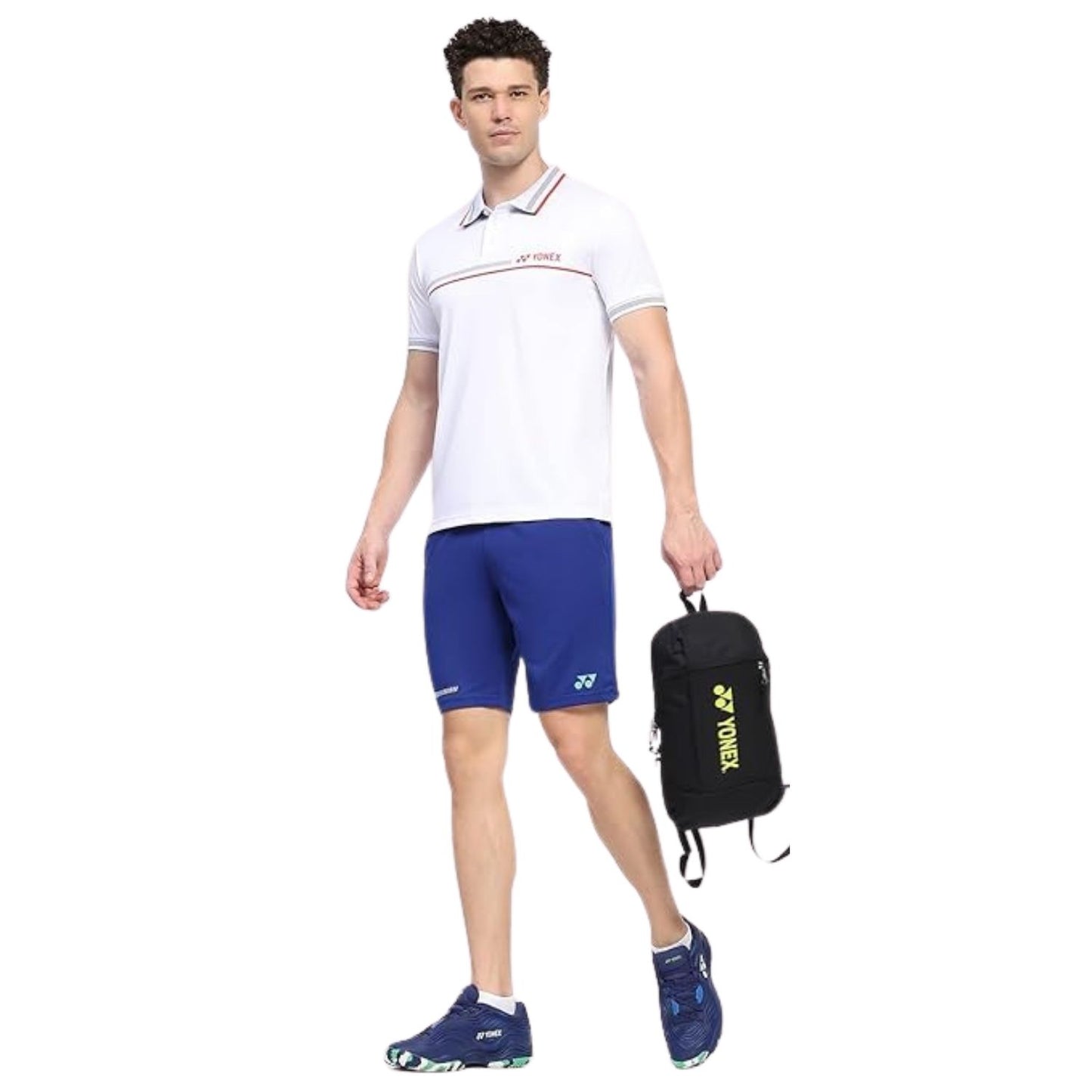 Yonex 2748 Easy4 Men’s Sports Shorts | TruDry Quick Dry Breathable Fleecy Polyester Athletic Shorts for Badminton, Tennis, Squash, Pickleball | Yonex Easy4 Series Lightweight - Best Price online Prokicksports.com