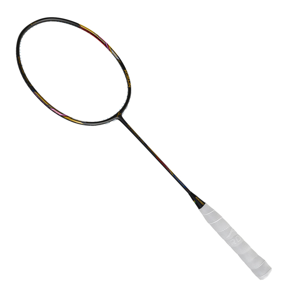 Hundred Nitrix Pro Unstrung Badminton Racquet – Black/Gold | Pro-Level Head-Heavy Power with M46X Carbon Fibre & Slim Shaft - Best Price online Prokicksports.com
