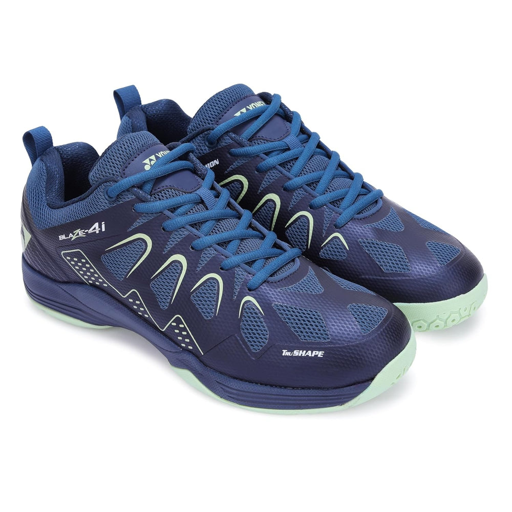 Yonex Blaze-4i Men's Badminton Shoes | Lightweight Court Shoes with Power Cushion, Non-Marking Sole & Superior Grip - Best Price online Prokicksports.com
