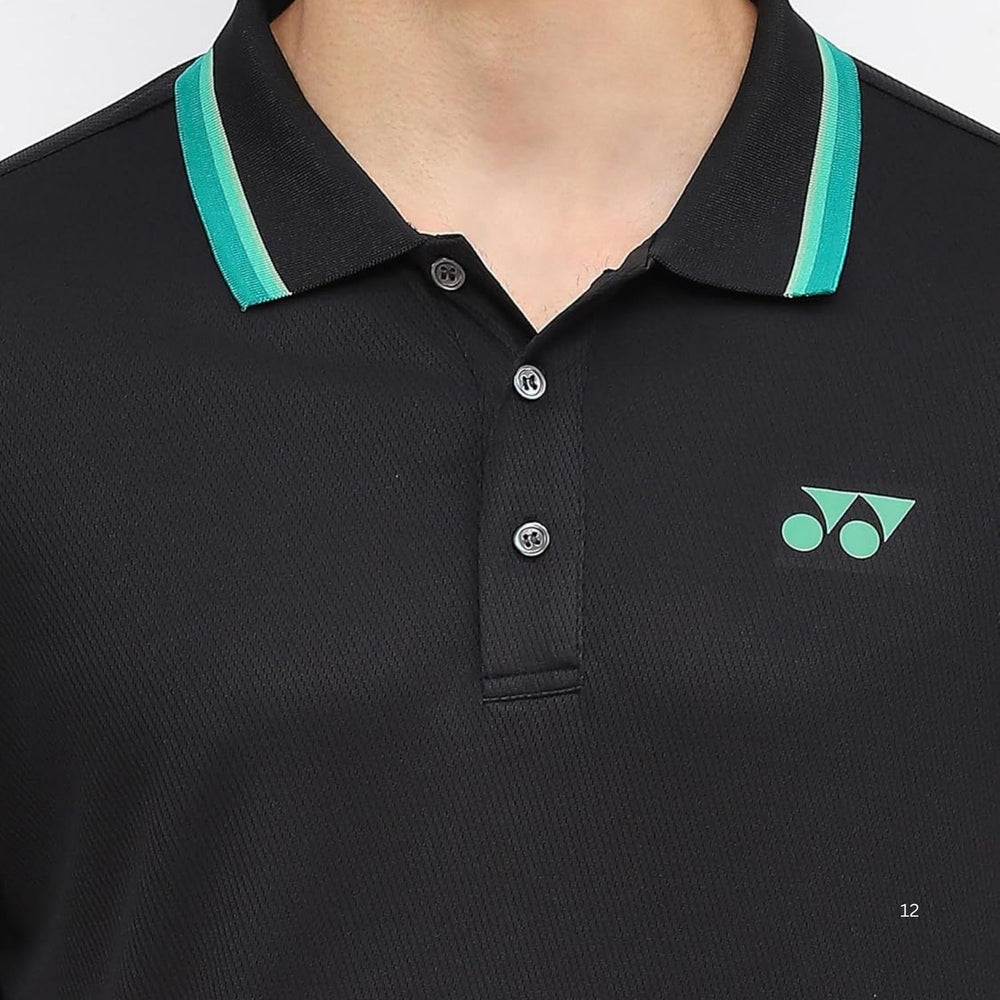 Yonex 2970 Men’s Polo T‑Shirt – Essentia 3 TruDry Moisture‑Wicking Badminton/Tennis Polo - Best Price online Prokicksports.com