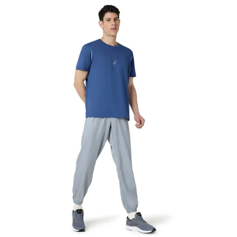 ASICS Piping Detail SS Top for Men | Round Neck Sports T-Shirt - Best Price online Prokicksports.com