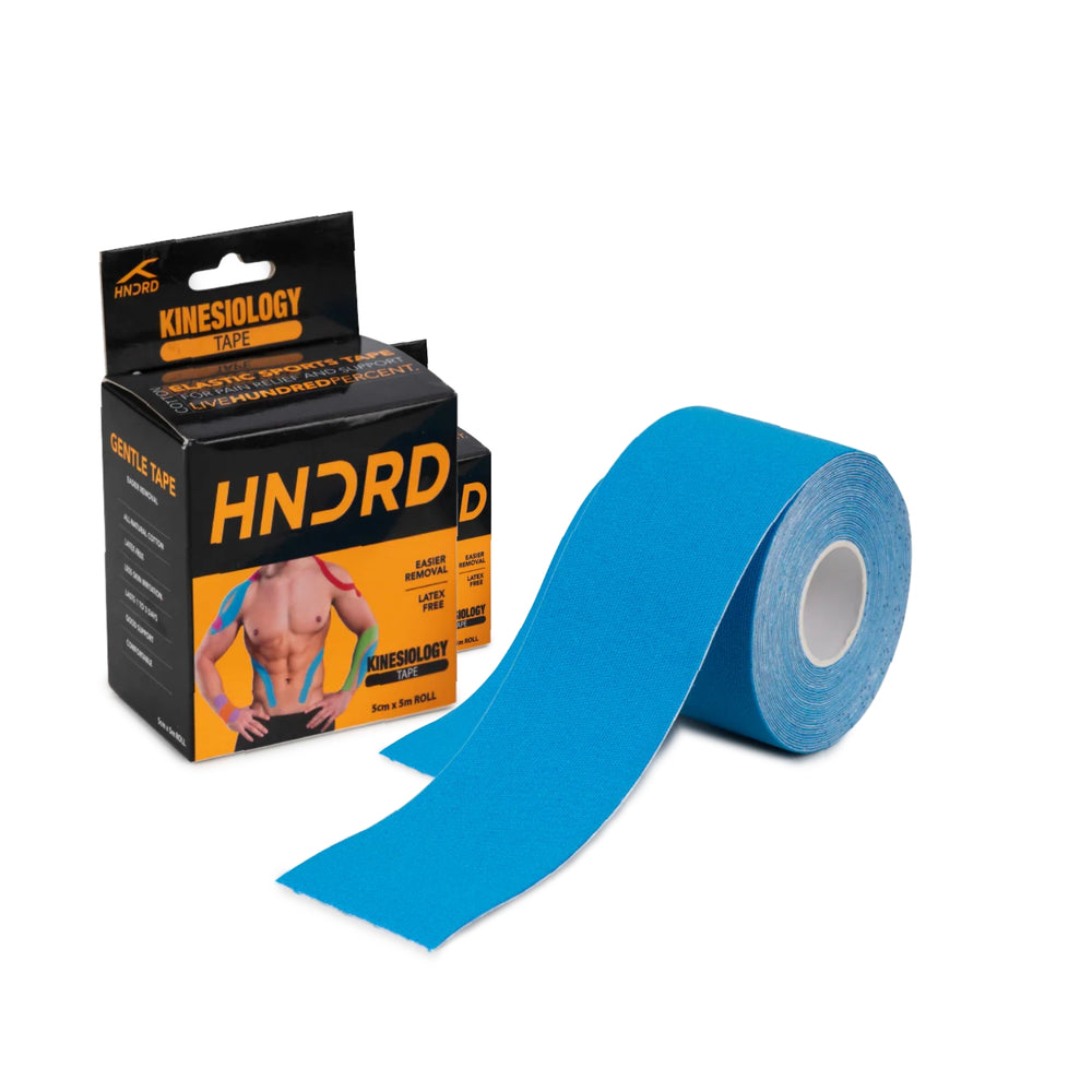 HUNDRED HBAX-2M077 Kinesiology Tape Cotton Roll (5 CM x 5 M) | Elastic Muscle Support Tape for Recovery, Pain Relief & Performance - Best Price online Prokicksports.com