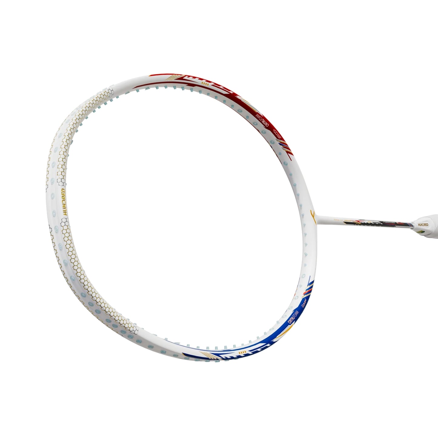Hundred Flareon Typhoon Unstrung Badminton Racquet | Superlight Carbon Fibre Frame with CNTRL Foam Technology | Speed & Control Series - Best Price online Prokicksports.com