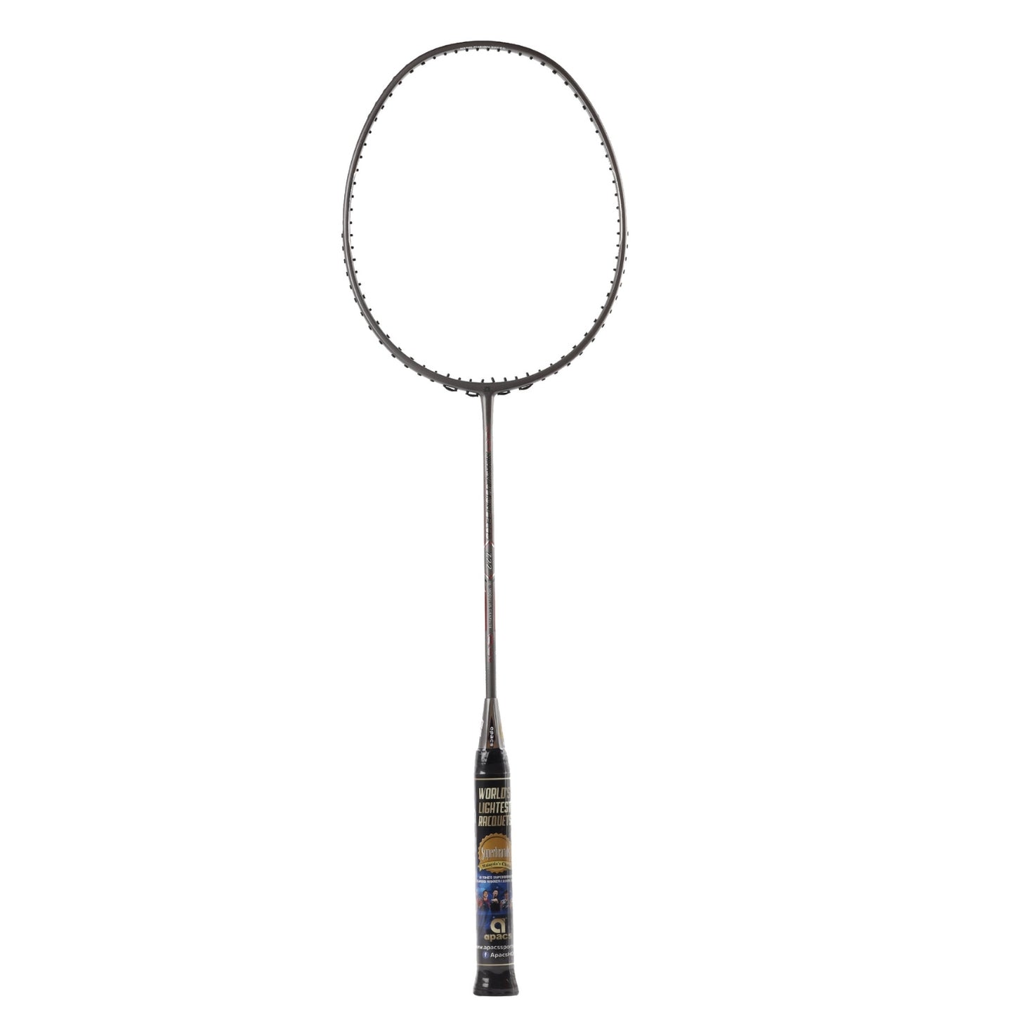 Apacs Nano Fusion Speed 722 Badminton Racquet without Cover, Grey (6U-G2) - Best Price online Prokicksports.com