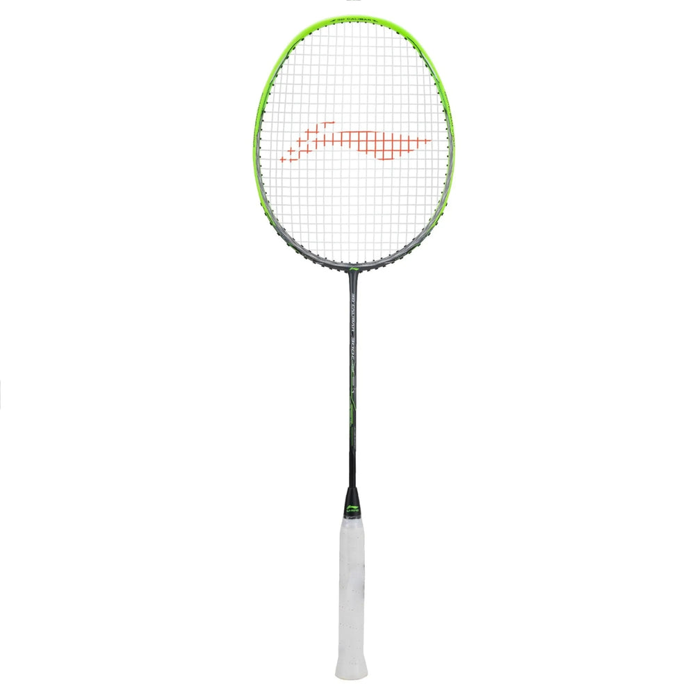 Li-Ning 3D Calibar 300 Combat Unstrung Badminton Racquet, Dark Grey/Green - Best Price online Prokicksports.com