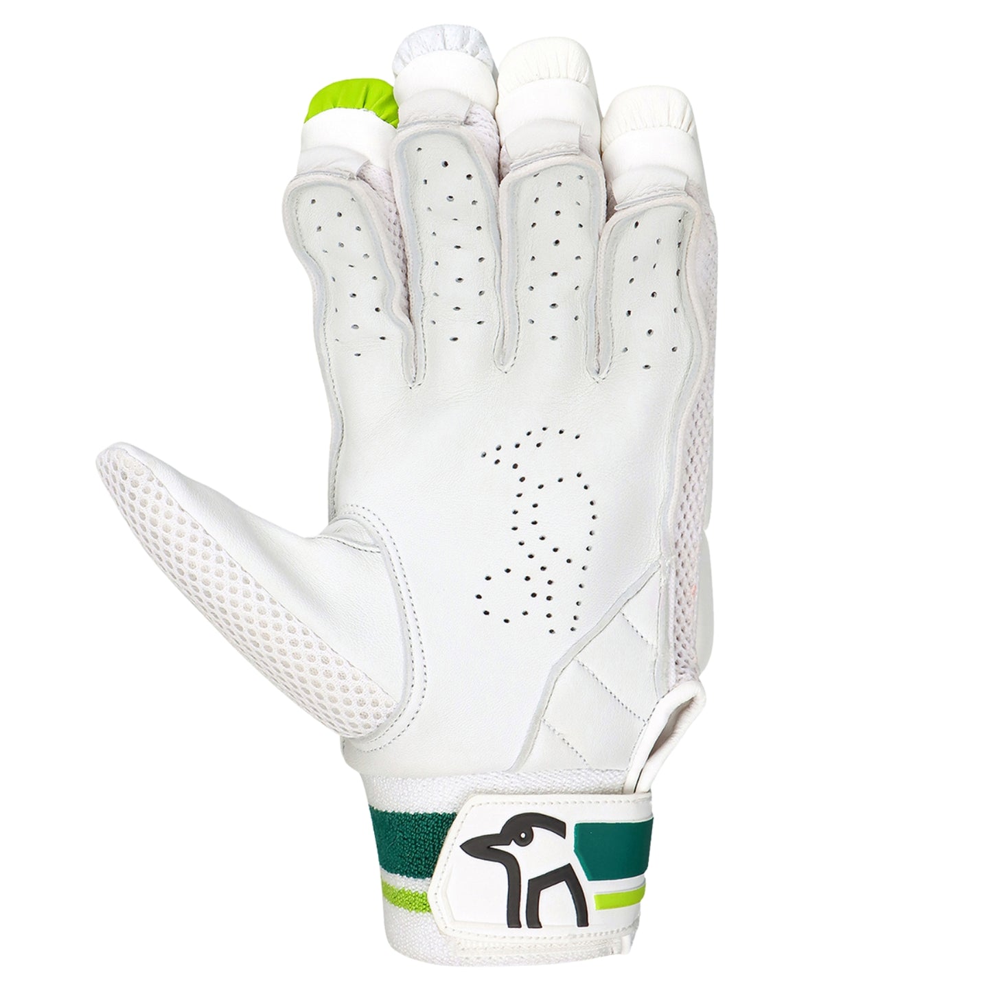 Kookaburra Kahuna Pro 1.0 Left Hand Batting Gloves | Premium Test-Level Protection | Leather Palm Gloves for Professionals - Best Price online Prokicksports.com