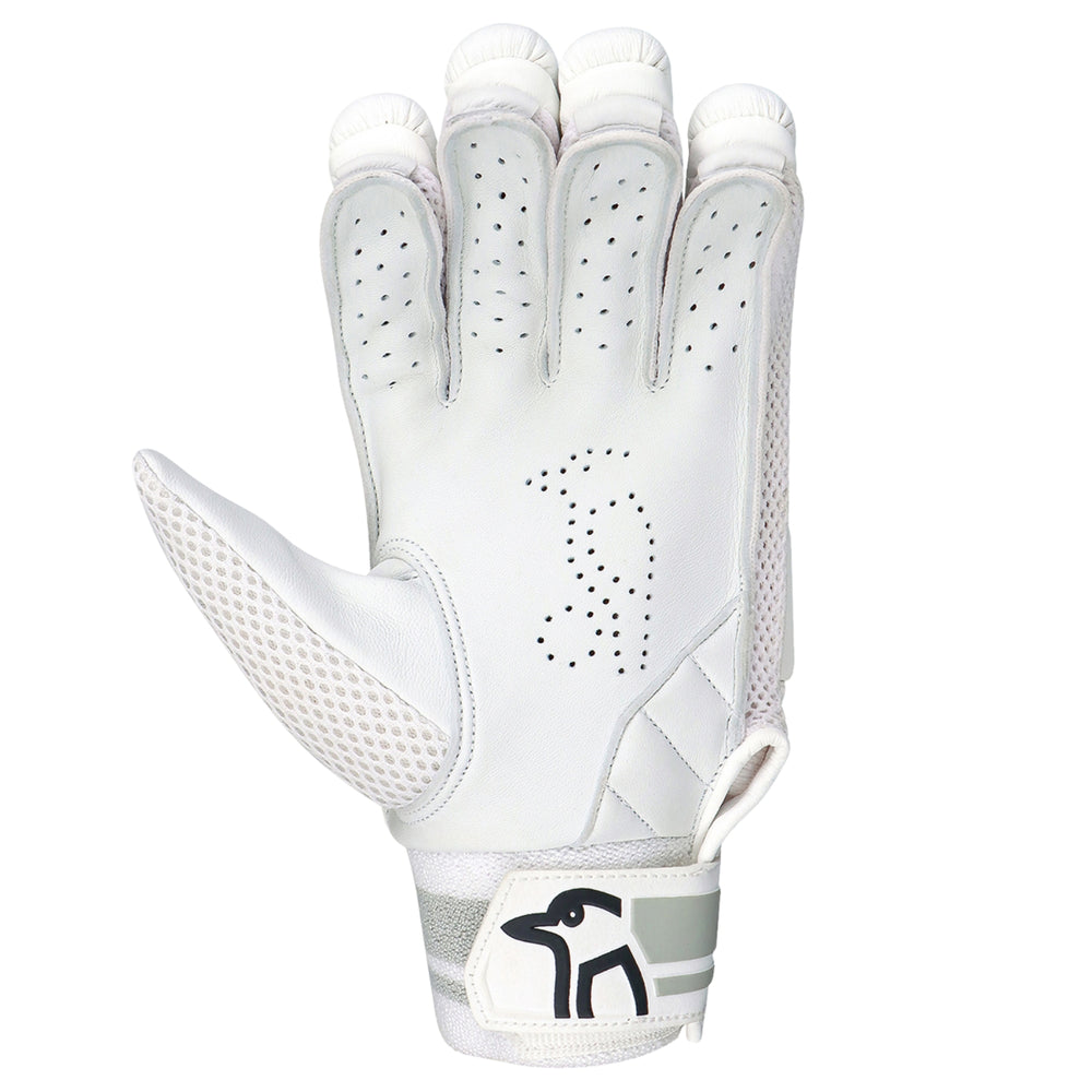 Kookaburra Ghost Pro 1.0 Batting Gloves – Left Hand | Elite Protection & Premium Comfort | Adult & Youth Sizes – White - Best Price online Prokicksports.com