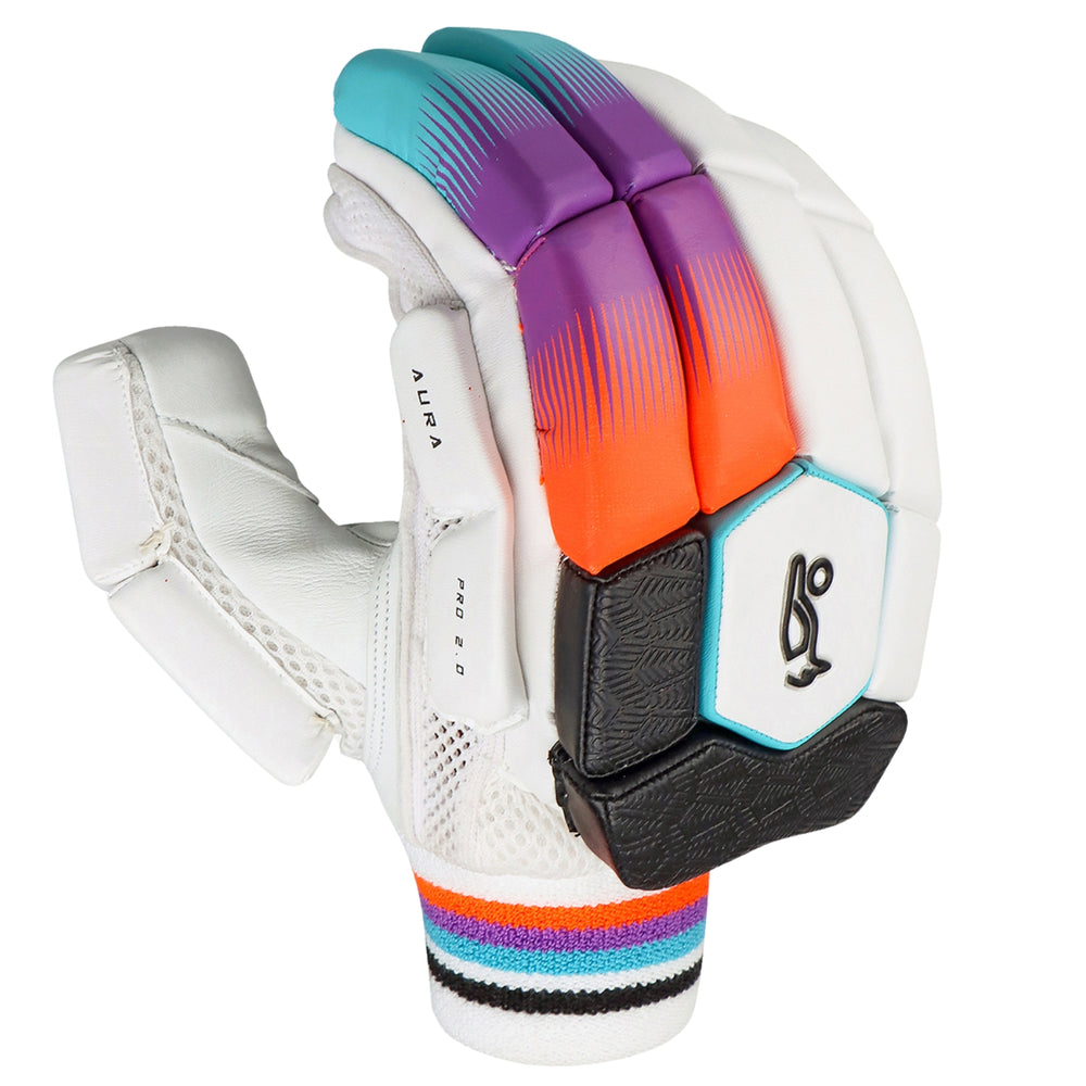 Kookaburra Aura Pro 2.0 Left Hand Batting Gloves | Premium Protection & Flex | Club-Level Cricket Gear - Best Price online Prokicksports.com