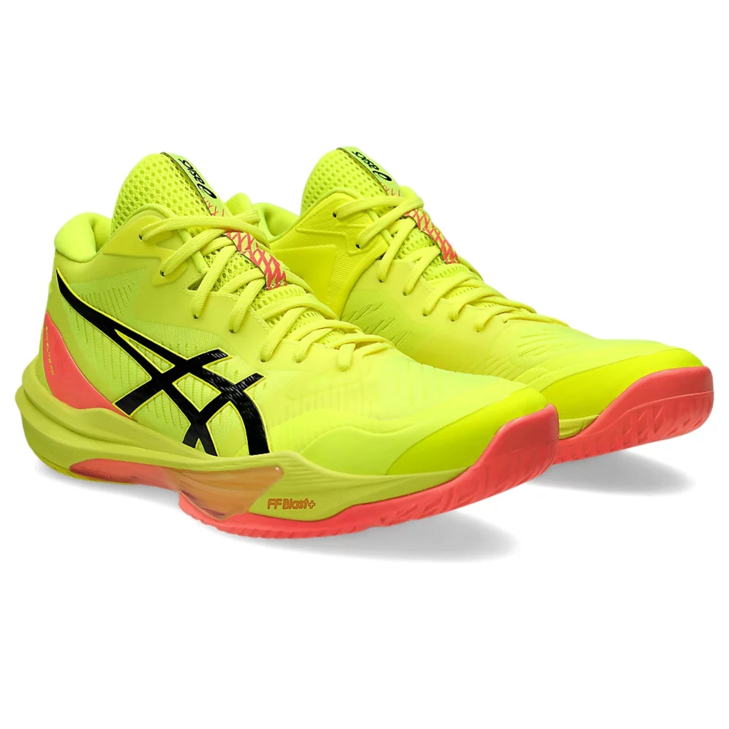 Asics Sky Elite FF MT 3 Men's Tennis Shoes, Safety Yellow/Black - Best Price online Prokicksports.com