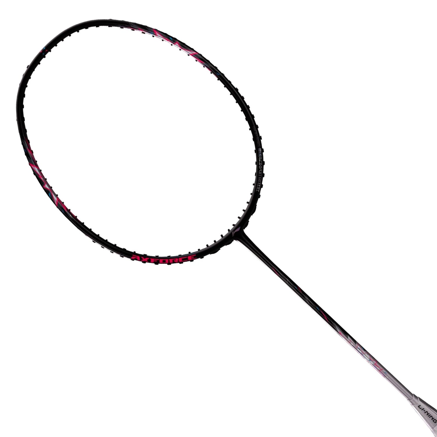 Li-Ning Axforce Big Bang Unstrung Badminton Racquet, Black/Neon Iridescent Pink - Best Price online Prokicksports.com