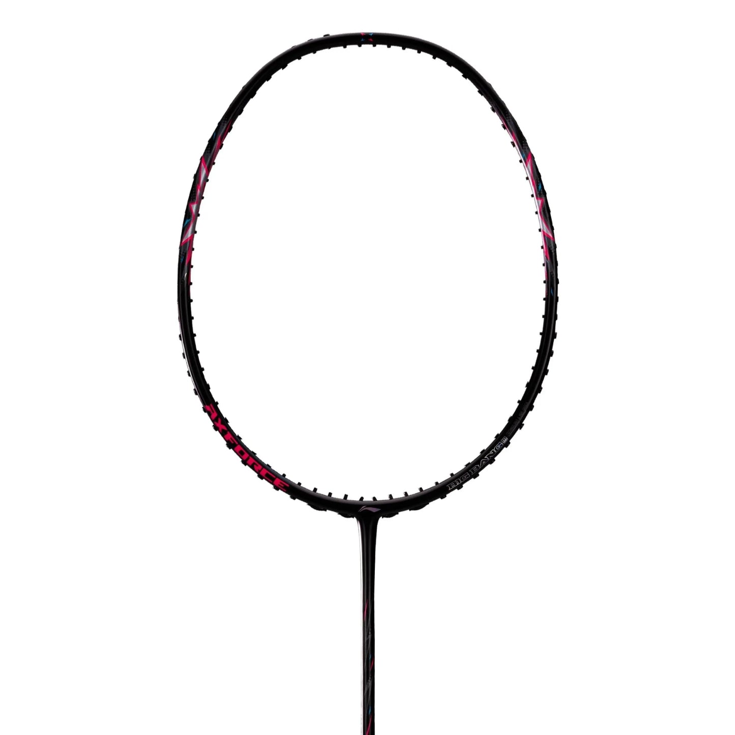 Li-Ning Axforce Big Bang Unstrung Badminton Racquet, Black/Neon Iridescent Pink - Best Price online Prokicksports.com