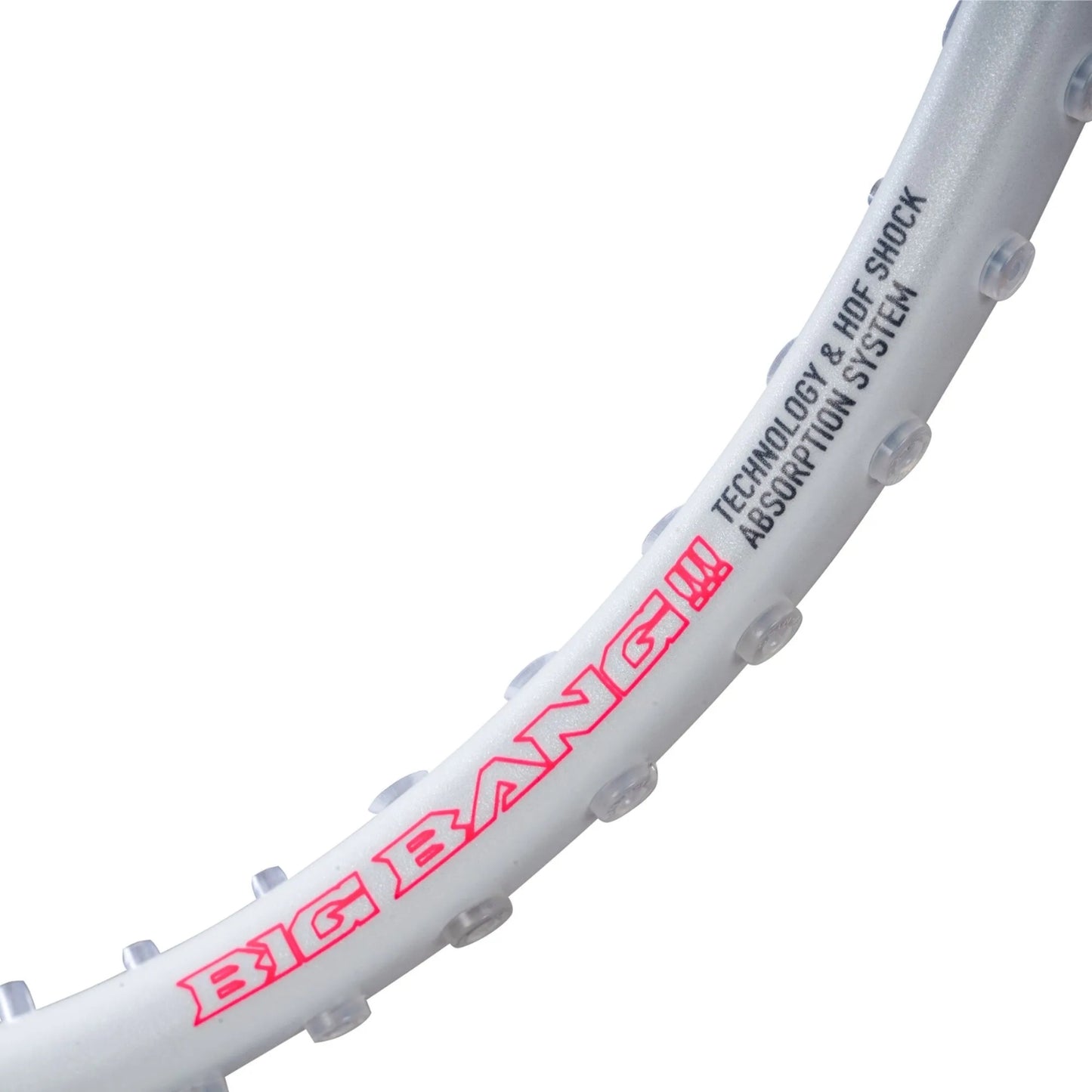 Li-Ning Axforce Big Bang Unstrung Badminton Racquet, Pearl White/Neon Iridescent Pink - Best Price online Prokicksports.com