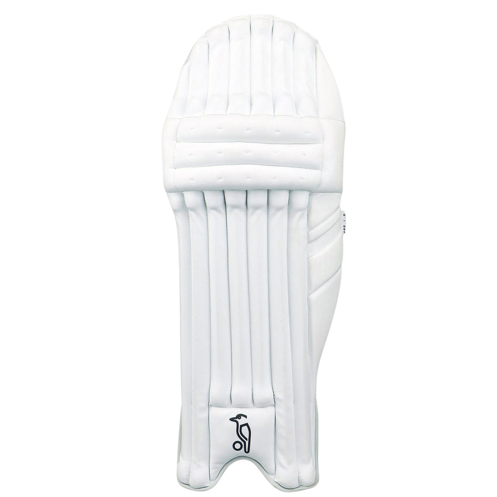 Kookaburra Pro 1.0 Left-Hand Batting Legguards – Traditional Cane Styling with Pro Tec Knee Roll and Extended Side Wing for Enhanced Protection - Best Price online Prokicksports.com