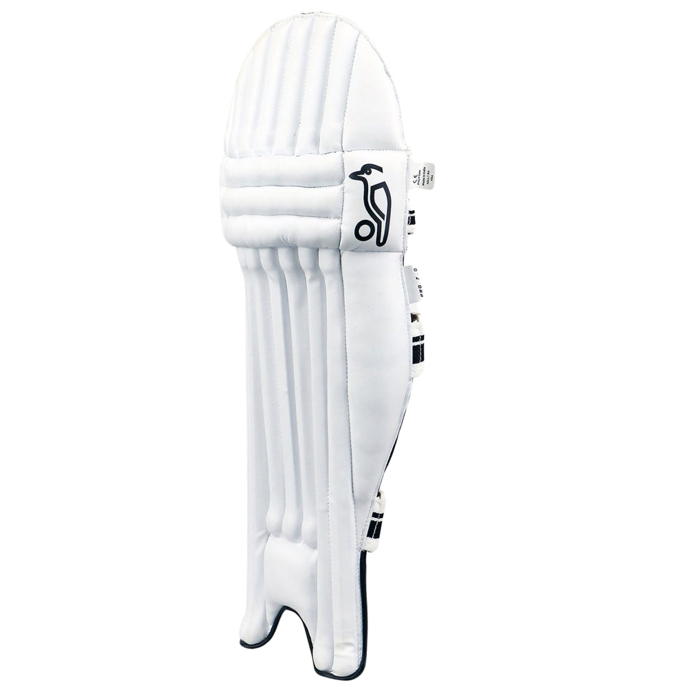 Kookaburra Pro 7.0 Left-Hand Batting Legguards – Traditional Cane Styling with Padded Knee Roll and Extended Side Wing for Entry-Level Players - Best Price online Prokicksports.com