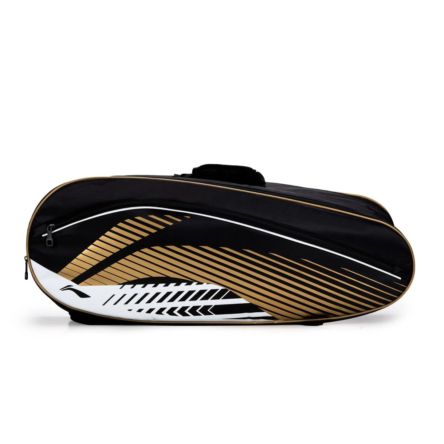 Li-Ning Triple Zipper Polyester Stripe Badminton Kit Bag - Best Price online Prokicksports.com