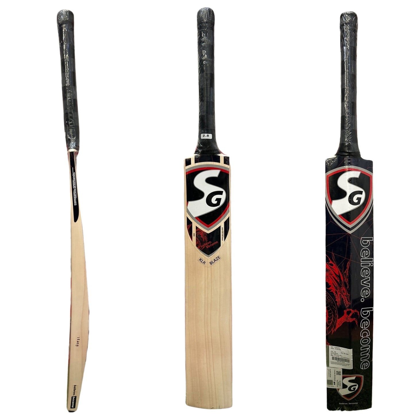 SG KLR Blaze English Willow Cricket Bat - Best Price online Prokicksports.com