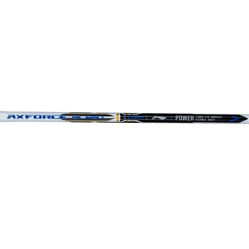 Li-Ning Axforce Blast Strung Badminton Racquet | Lightweight Carbon Fiber Frame | Pre-Strung | Power & Control | Intermediate to Advanced Players | High Tension - Best Price online Prokicksports.com