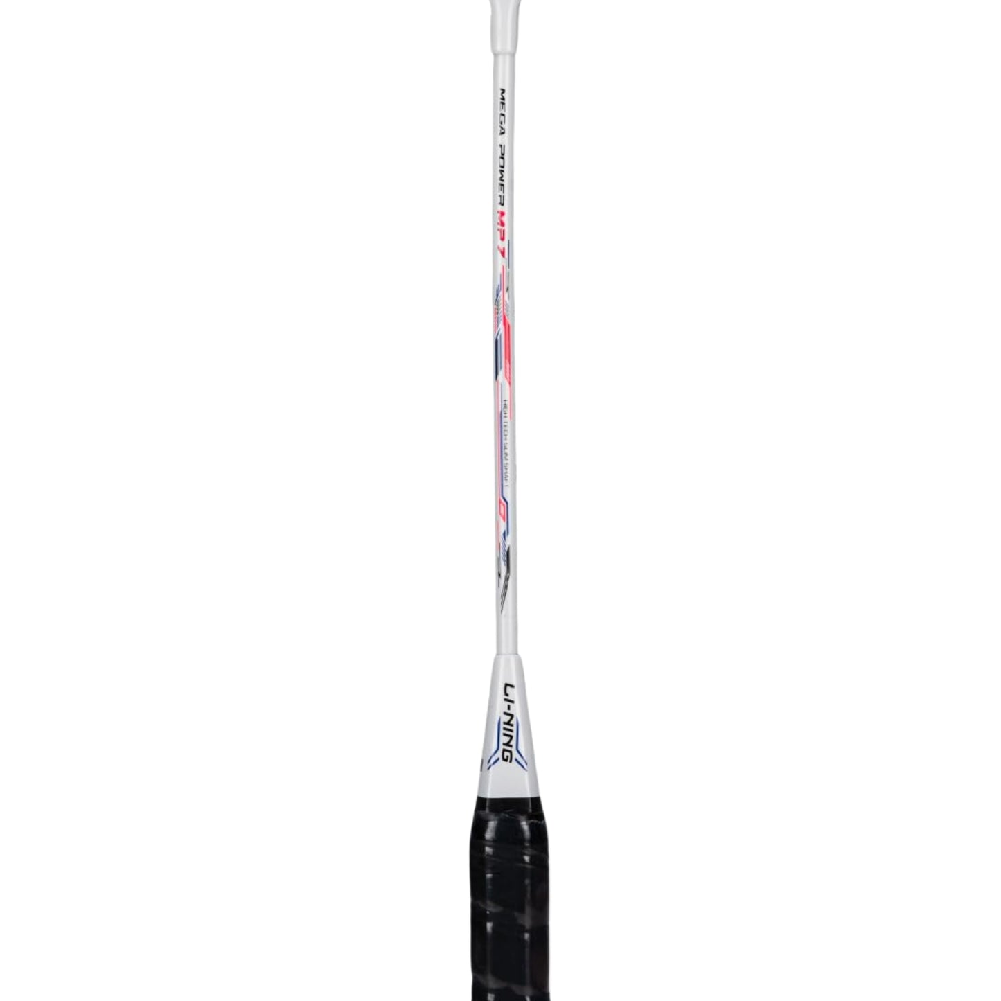 Li-Ning Mega Power MP7 Strung Badminton Racquet, G5 - Pearl White - Best Price online Prokicksports.com