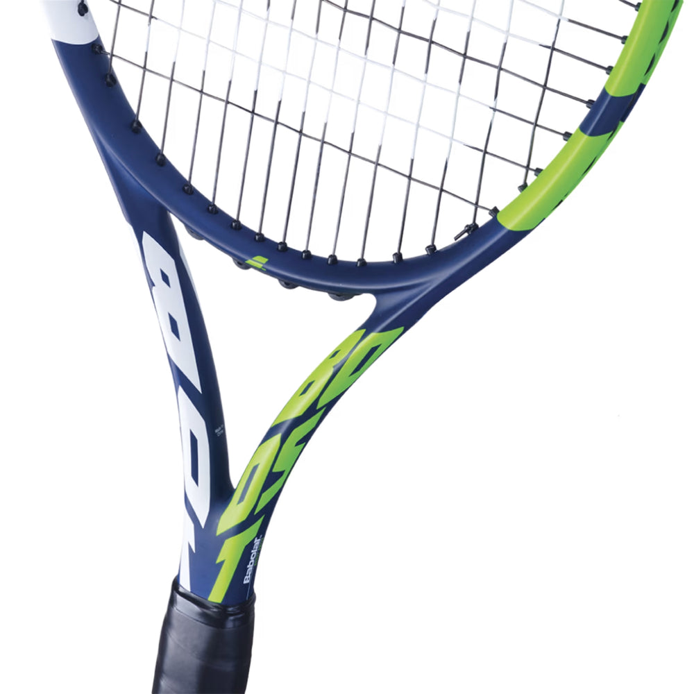 Babolat Boost Drive Strung Tennis Racquet, Blue/Green/White - Best Price online Prokicksports.com
