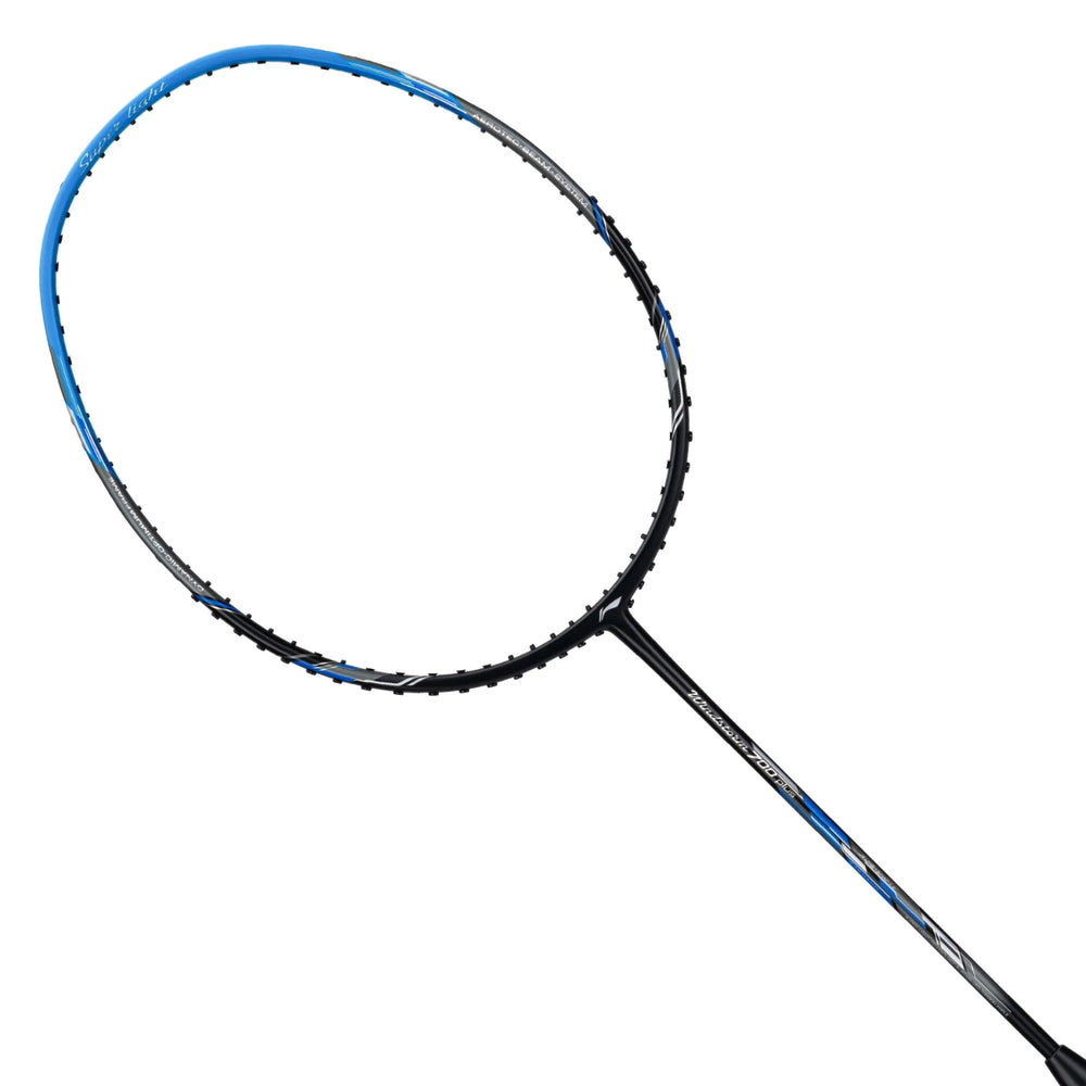 Li-Ning Windstorm 700 Plus Badminton Racquet | 5U6 Ultra-Light Frame | Unstrung | High-Speed Maneuverability | Carbon Fiber | Intermediate to Advanced Players - Best Price online Prokicksports.com