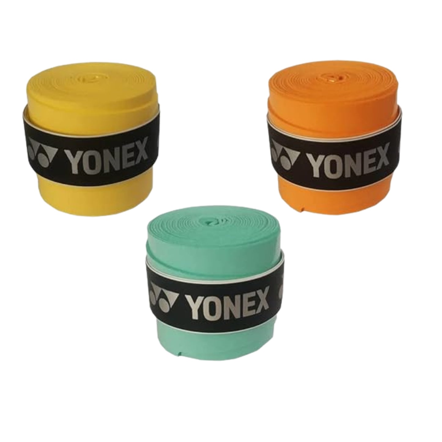 Yonex AC102-60EX Wet Super Grap Badminton Grip Tape – Assorted Colors 1 Can (60 Pcs) | Superior Absorption & Tacky Feel - Best Price online Prokicksports.com