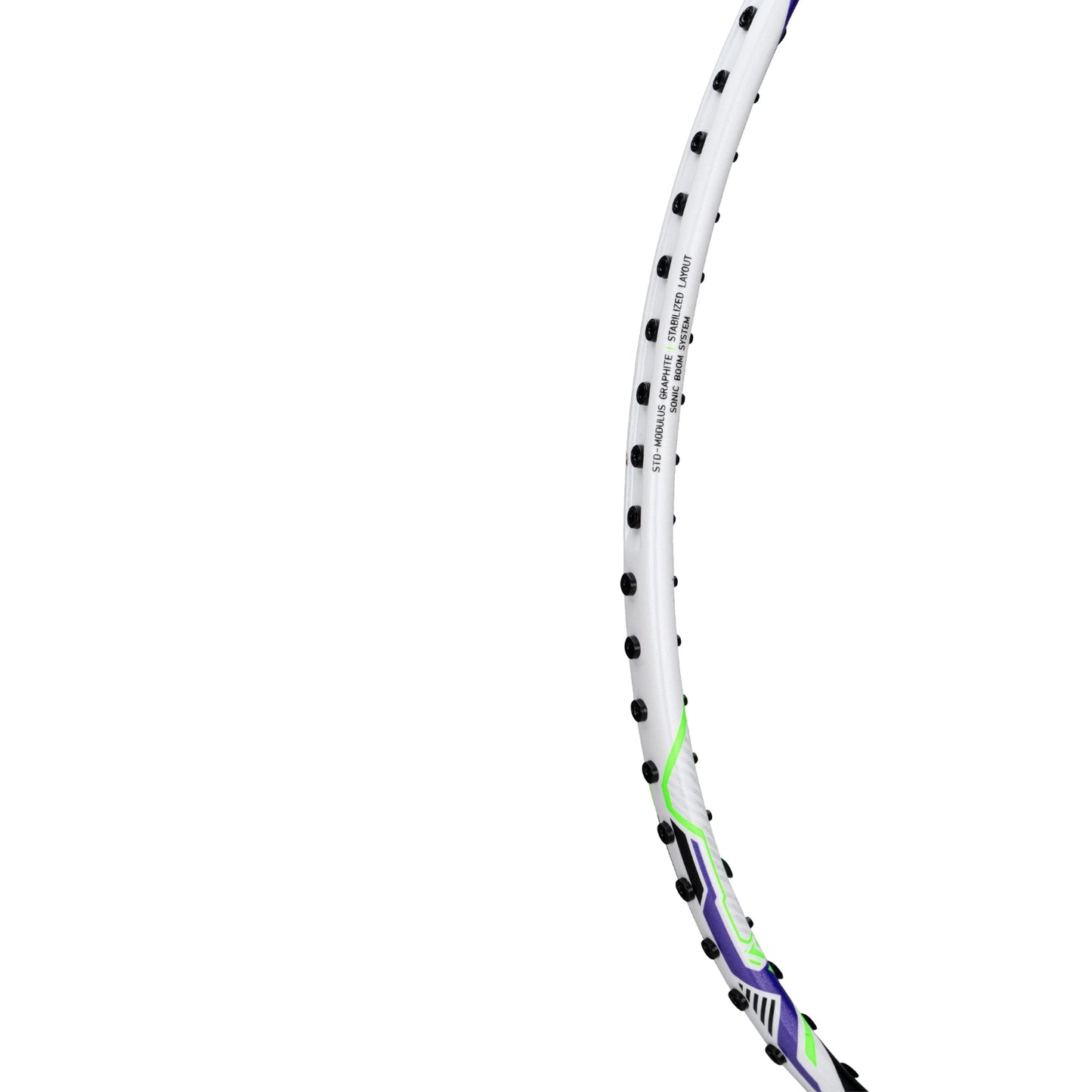 Li-Ning Halbertec Motor Unstrung Badminton Racquet, Pearl White - Best Price online Prokicksports.com