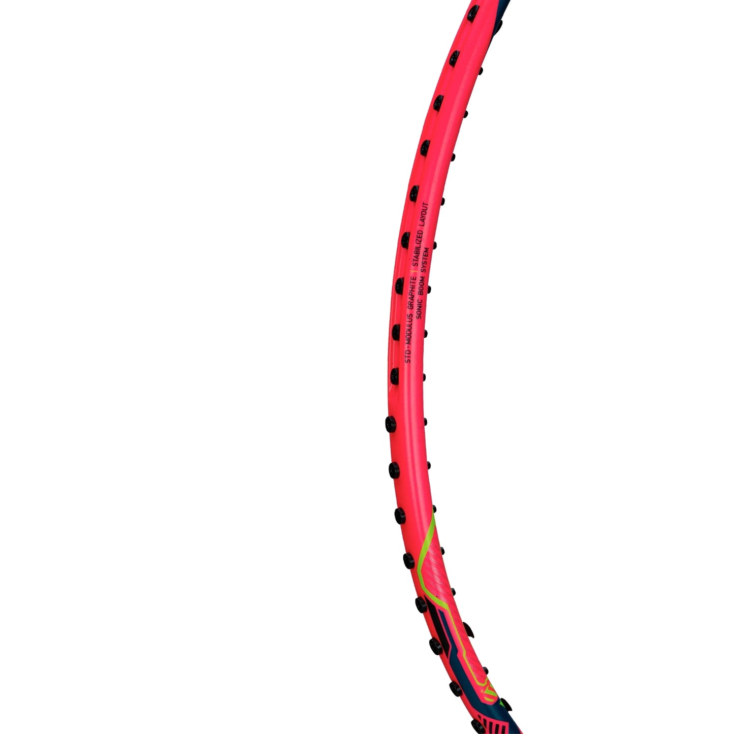 Li-Ning Halbertec Motor Unstrung Badminton Racquet, Red/Black - Best Price online Prokicksports.com
