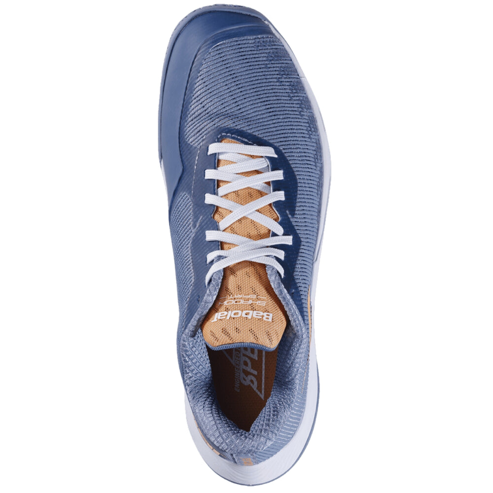 Babolat Shadow Spirit 2 Women Badminton Shoes, Grey/Coral - Best Price online Prokicksports.com