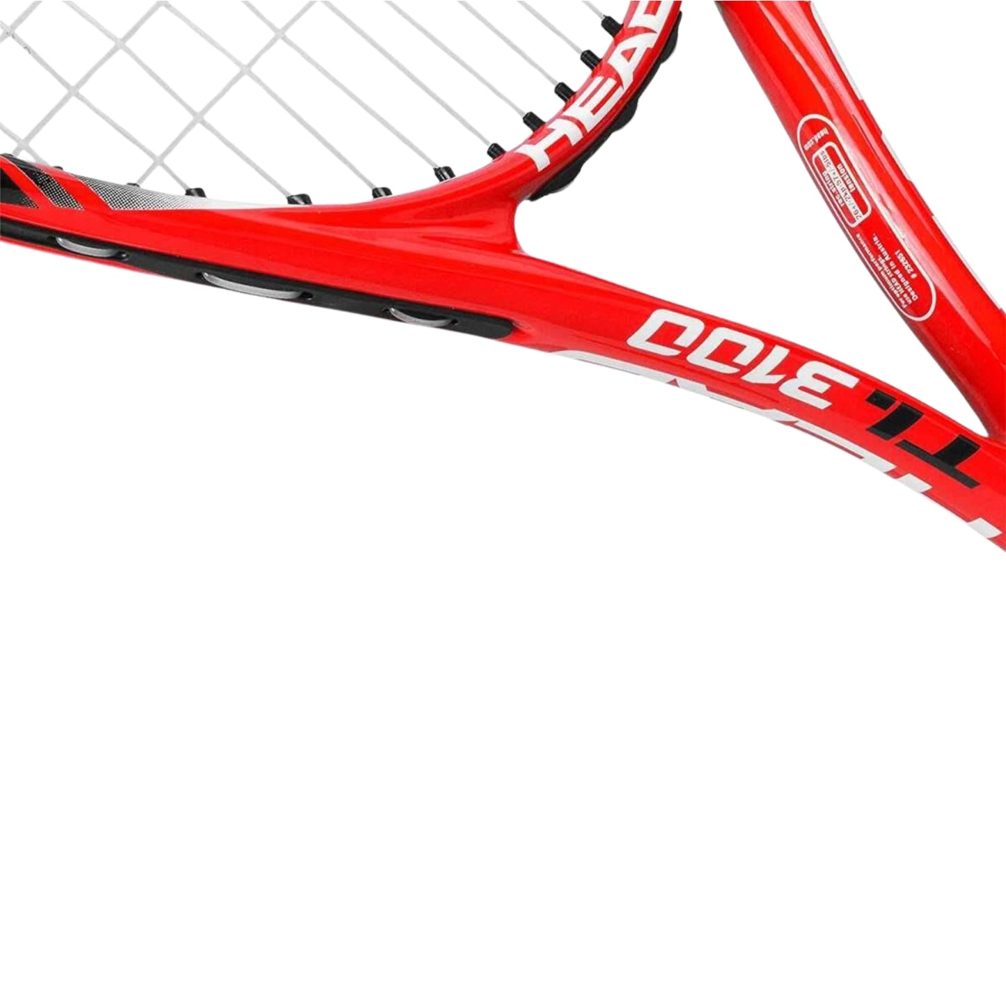 Head Titanium 3100 Strung Titanium Tennis Racquet, White/Red - Best Price online Prokicksports.com