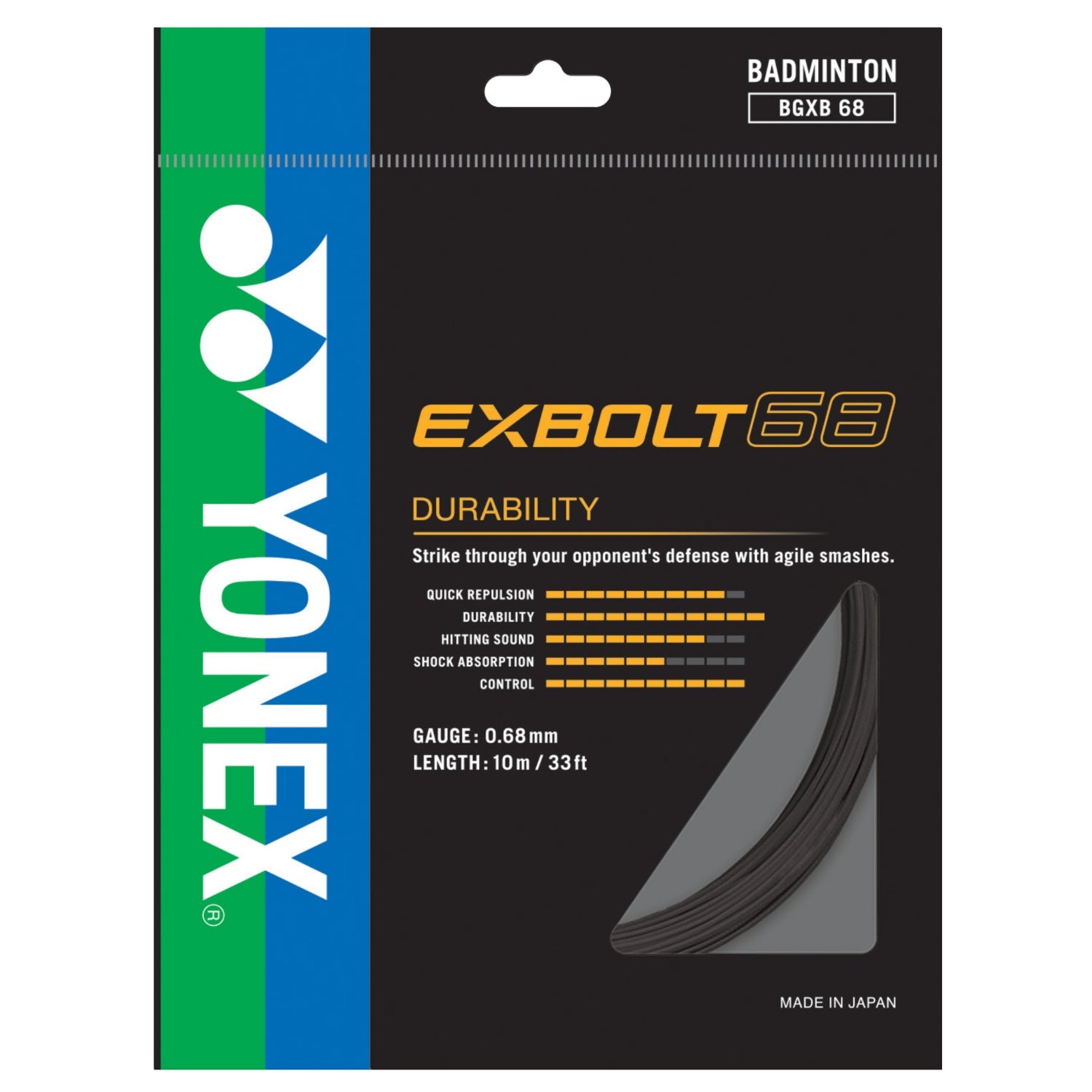 Yonex Exbolt 68 Badminton String - Best Price online Prokicksports.com