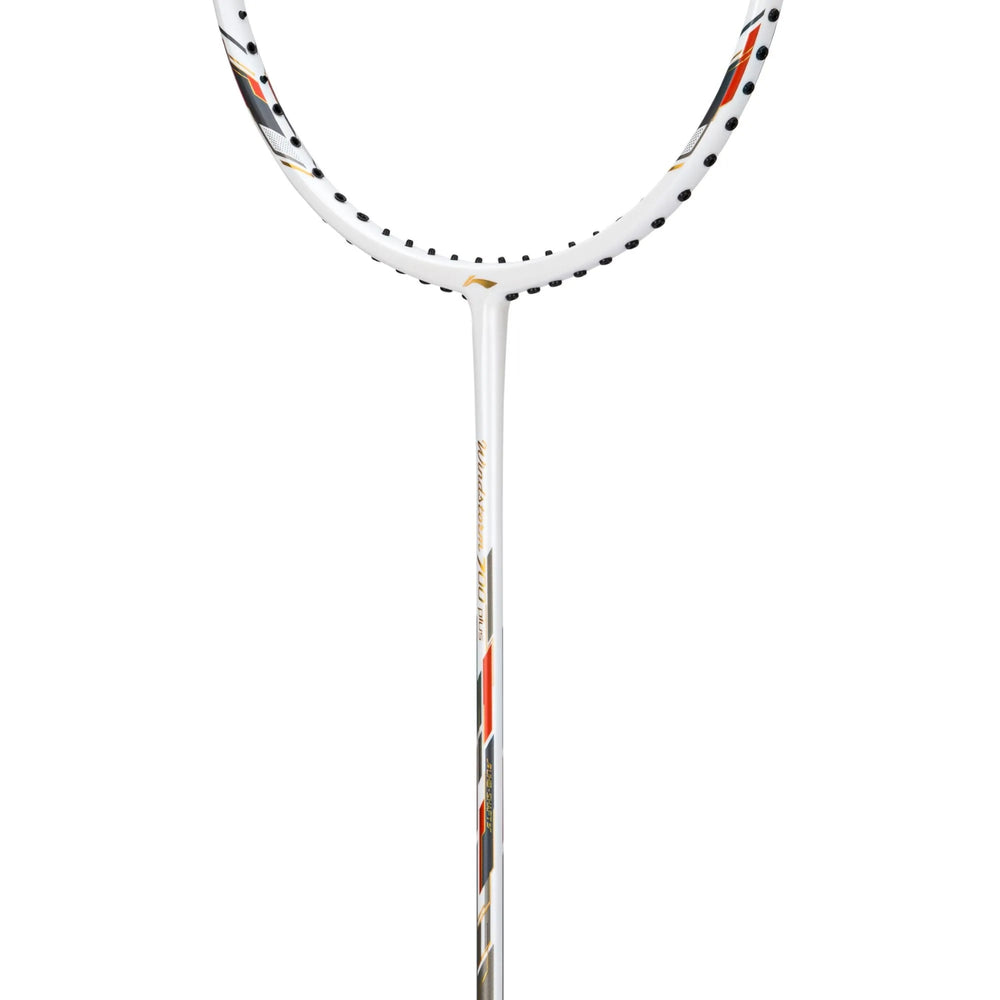 Li-Ning Windstorm 700 Plus Badminton Racquet | 5U6 Ultra-Light Frame | Unstrung | High-Speed Maneuverability | Carbon Fiber | Intermediate to Advanced Players - Best Price online Prokicksports.com