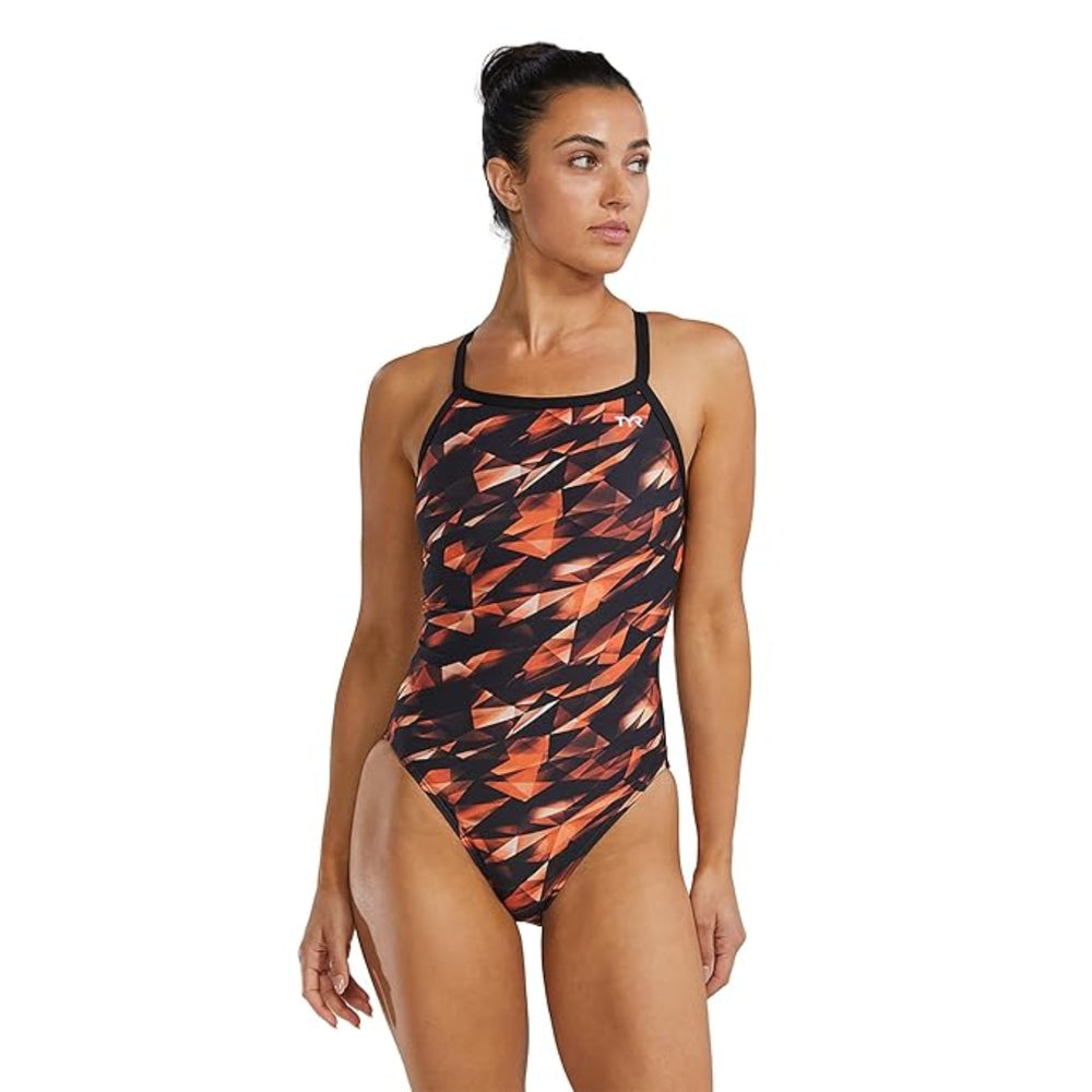TYR Women Triadic Diamondfit Swimsuit | Durafast Elite Fabric with Chlorine Resistance, UPF 50+ & Performance Fit - Best Price online Prokicksports.com